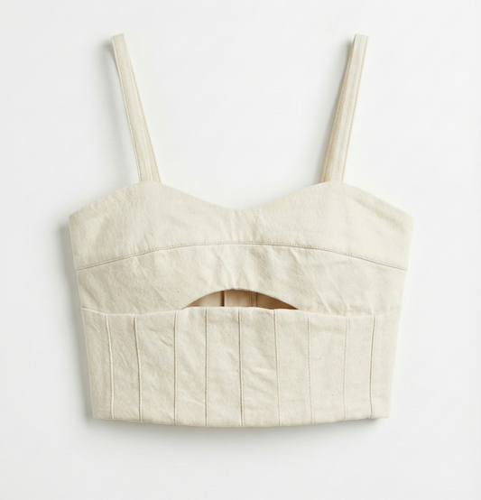 IVORY CUT TOP